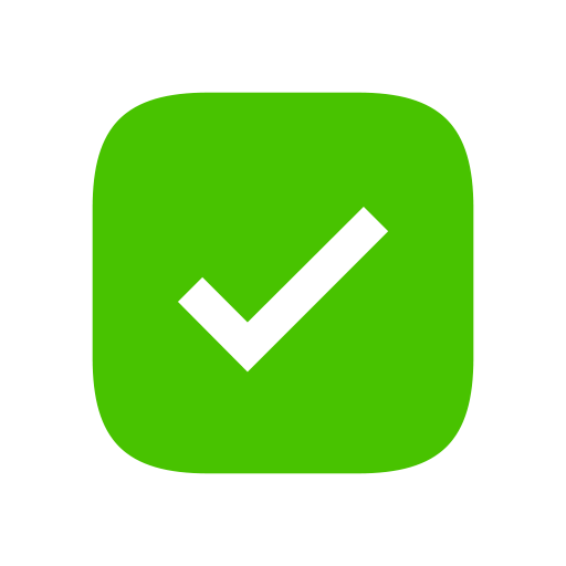 green tick